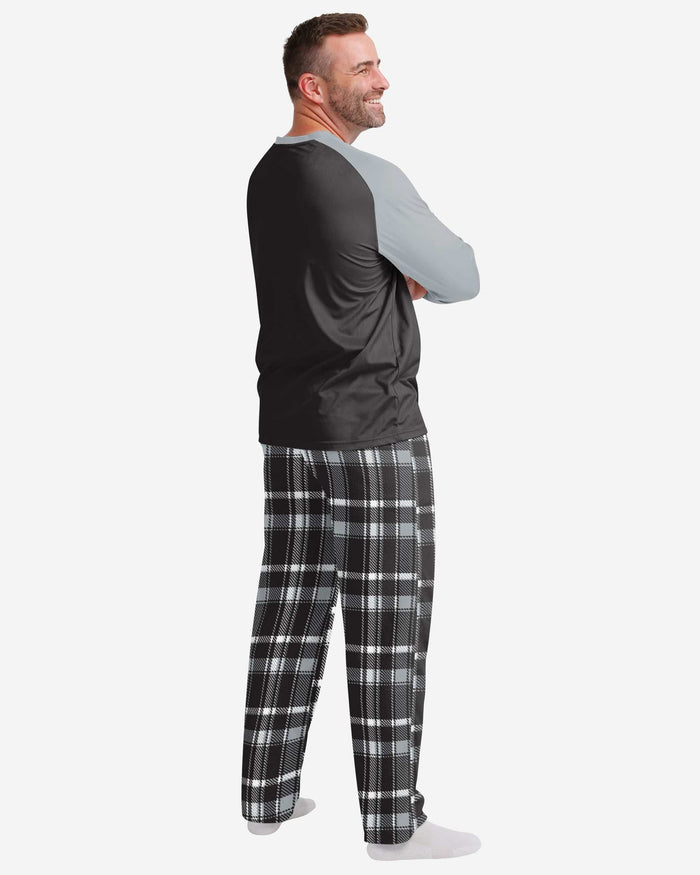 Las Vegas Raiders Mens Plaid Family Holiday Pajamas FOCO - FOCO.com