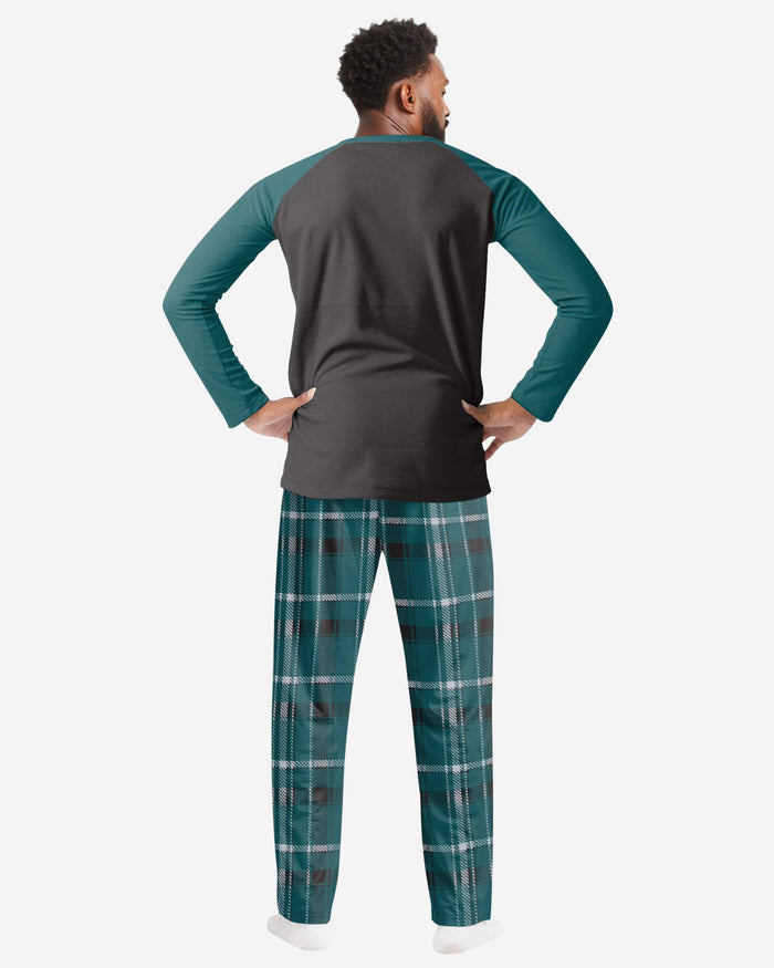 Philadelphia Eagles Mens Plaid Family Holiday Pajamas FOCO - FOCO.com