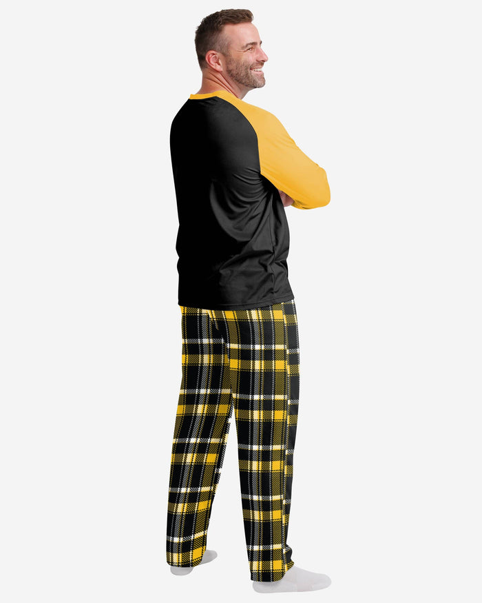 Pittsburgh Steelers Mens Plaid Family Holiday Pajamas FOCO - FOCO.com