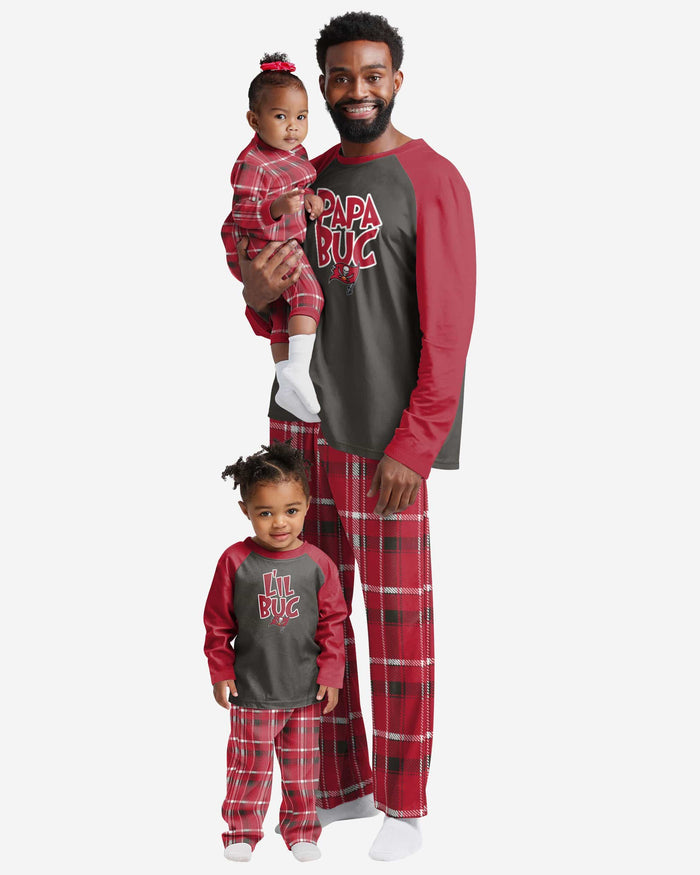 Tampa Bay Buccaneers Mens Plaid Family Holiday Pajamas FOCO - FOCO.com