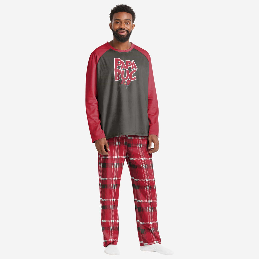 Tampa Bay Buccaneers Mens Plaid Family Holiday Pajamas FOCO S - FOCO.com