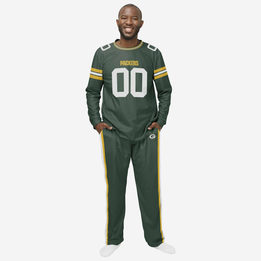 Green Bay Packers Gameday Ready Pajama Set FOCO S - FOCO.com