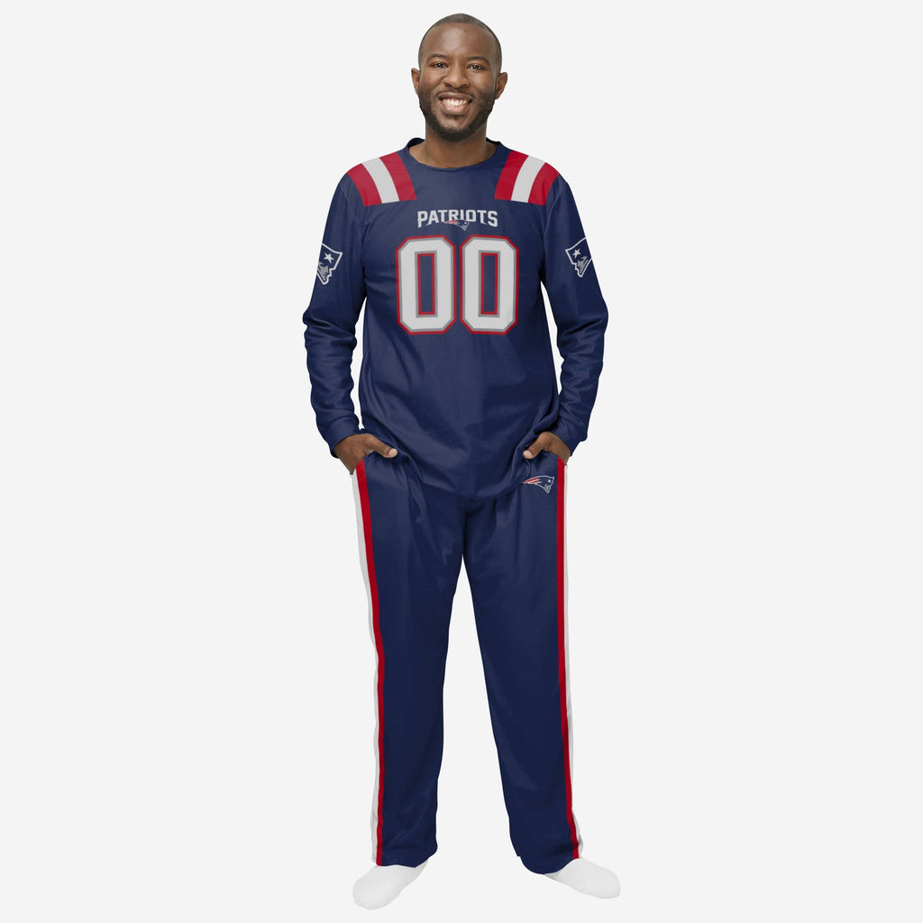 New England Patriots Gameday Ready Pajama Set FOCO S - FOCO.com