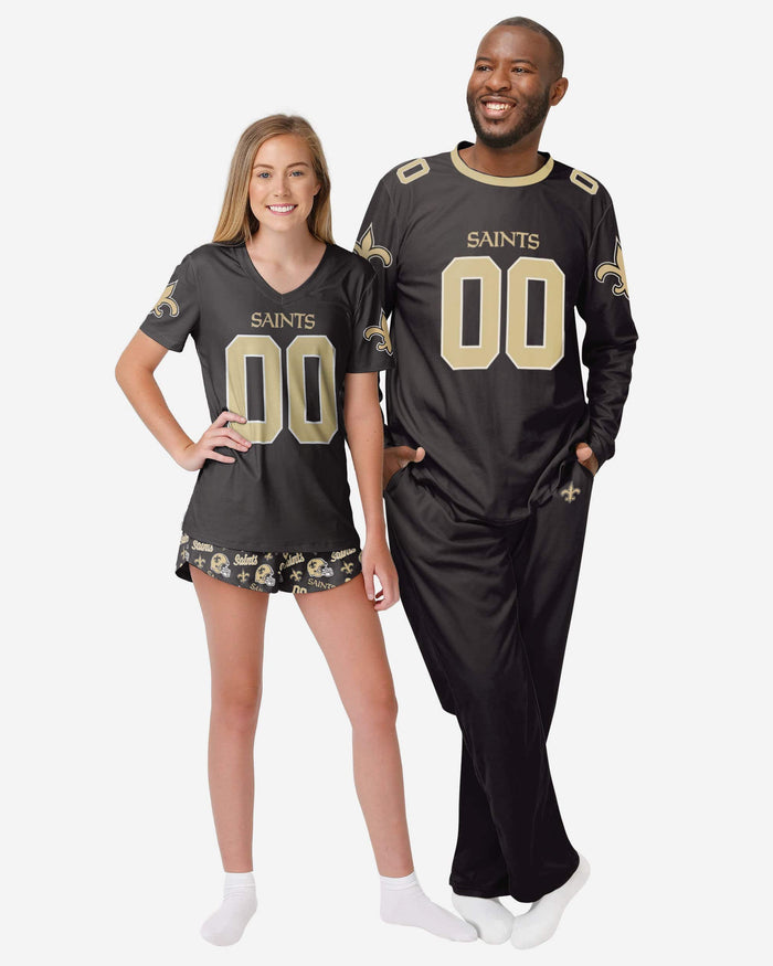 New Orleans Saints Gameday Ready Pajama Set FOCO - FOCO.com