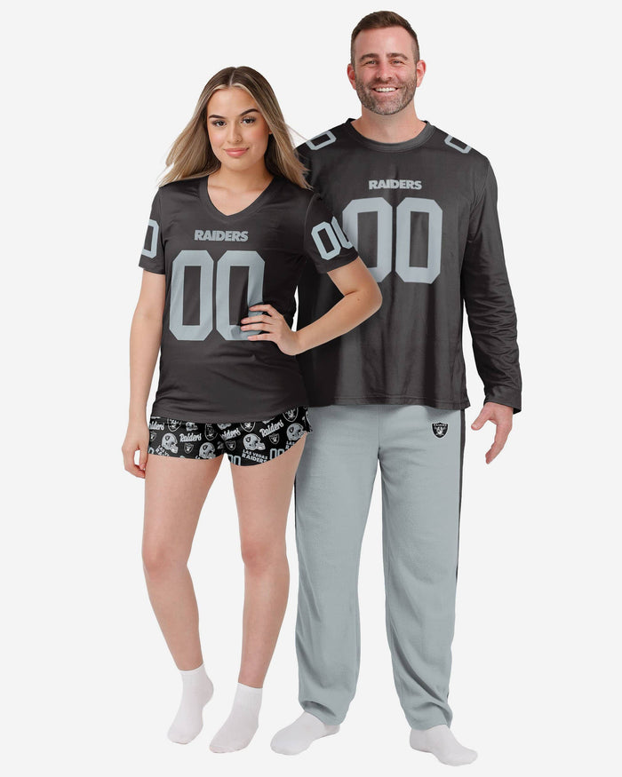 Las Vegas Raiders Gameday Ready Pajama Set FOCO - FOCO.com