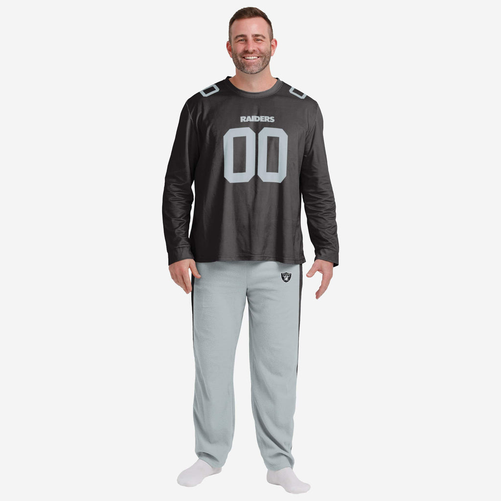 Las Vegas Raiders Gameday Ready Pajama Set FOCO S - FOCO.com