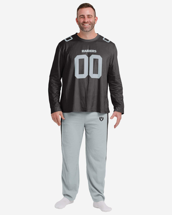 Las Vegas Raiders Gameday Ready Pajama Set FOCO S - FOCO.com