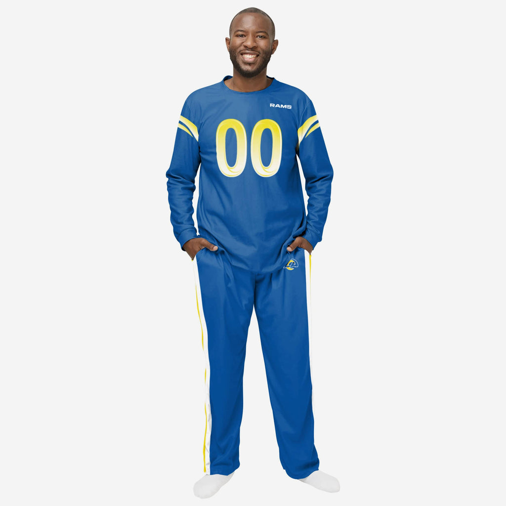 Los Angeles Rams Gameday Ready Pajama Set FOCO S - FOCO.com