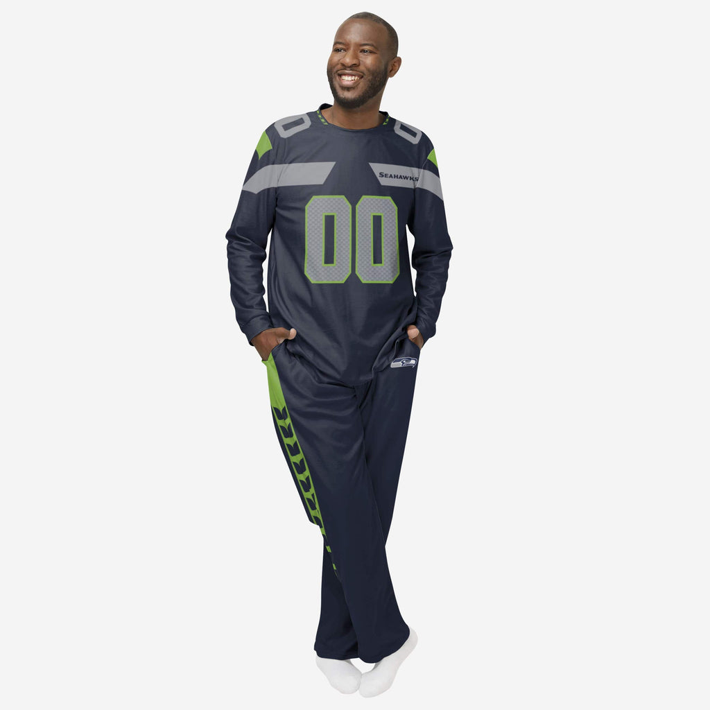 Seattle Seahawks Gameday Ready Pajama Set FOCO S - FOCO.com