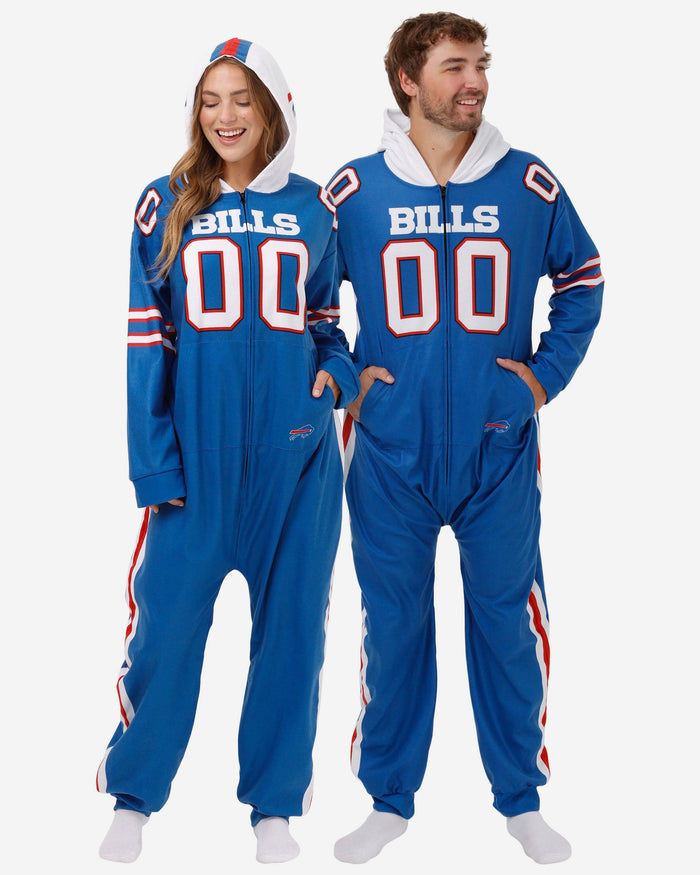 Buffalo Bills Gameday Ready One Piece Pajamas FOCO S - FOCO.com