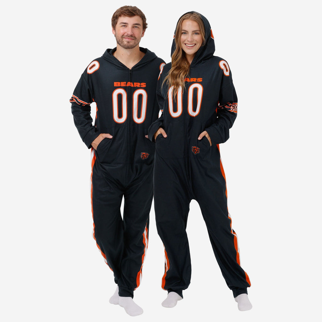 Chicago Bears Gameday Ready One Piece Pajamas FOCO S - FOCO.com