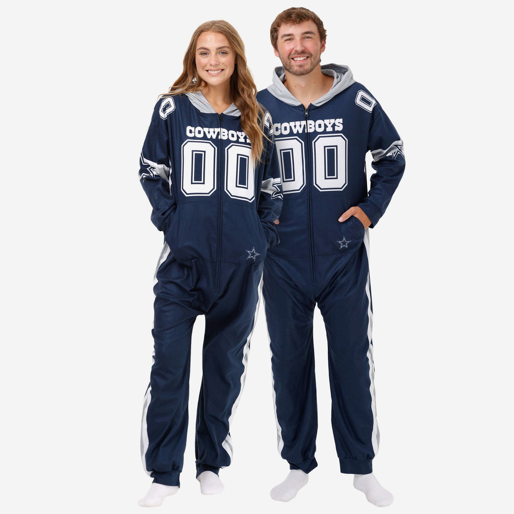 Dallas Cowboys Gameday Ready One Piece Pajamas FOCO S - FOCO.com