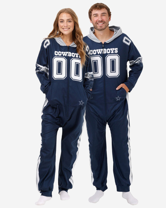 Dallas Cowboys Gameday Ready One Piece Pajamas FOCO S - FOCO.com