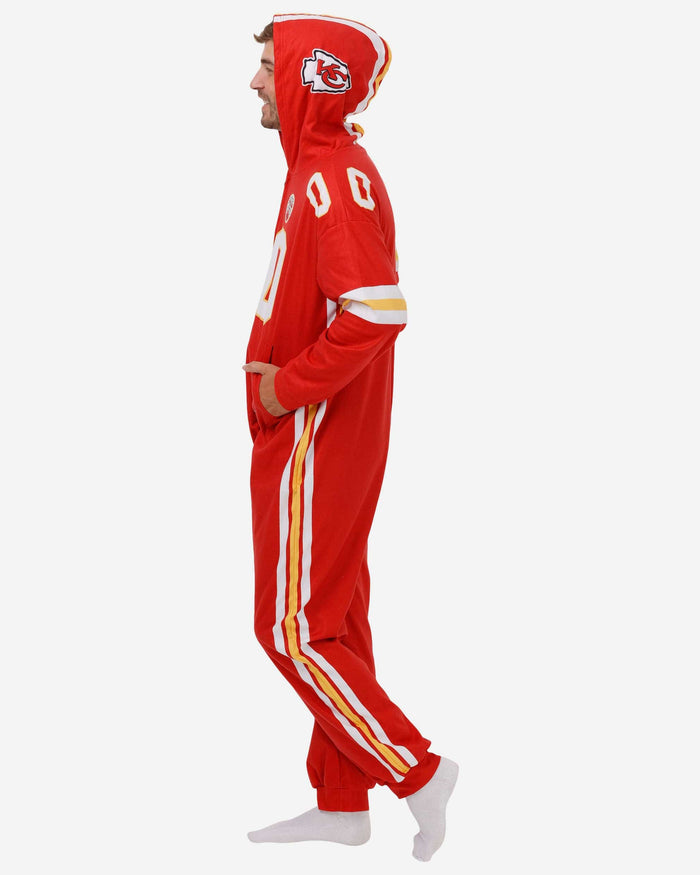 Kansas City Chiefs Gameday Ready One Piece Pajamas FOCO - FOCO.com