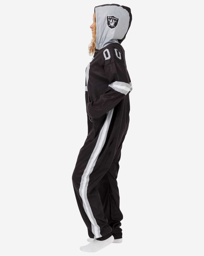 Las Vegas Raiders Gameday Ready One Piece Pajamas FOCO - FOCO.com