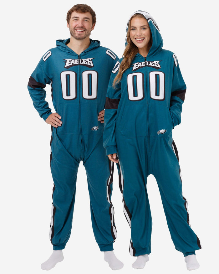 Philadelphia Eagles Gameday Ready One Piece Pajamas FOCO S - FOCO.com