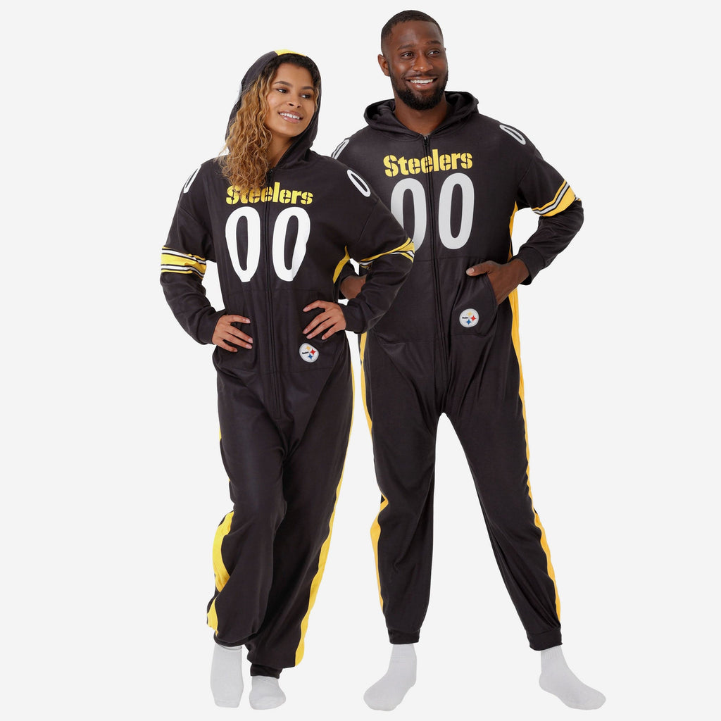 Pittsburgh Steelers Gameday Ready One Piece Pajamas FOCO S - FOCO.com