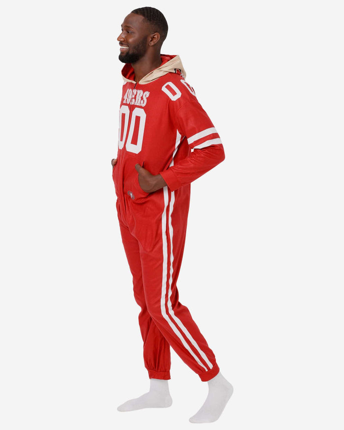 San Francisco 49ers Gameday Ready One Piece Pajamas FOCO - FOCO.com