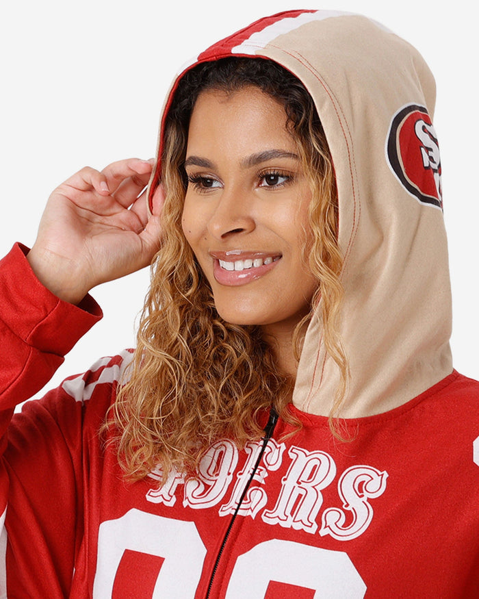 San Francisco 49ers Gameday Ready One Piece Pajamas FOCO - FOCO.com