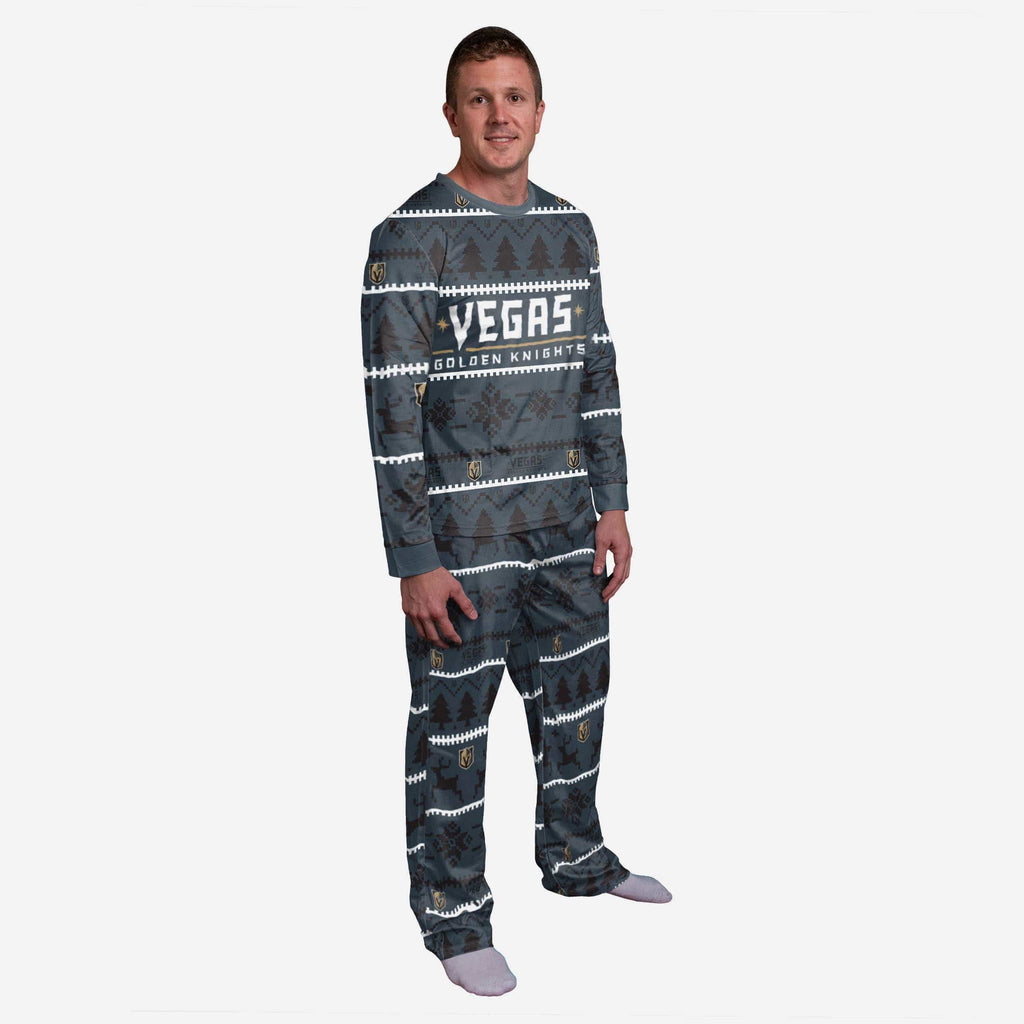 Vegas Golden Knights Family Holiday Pajamas FOCO S - FOCO.com