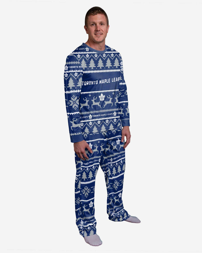 Toronto Maple Leafs Family Holiday Pajamas FOCO S - FOCO.com