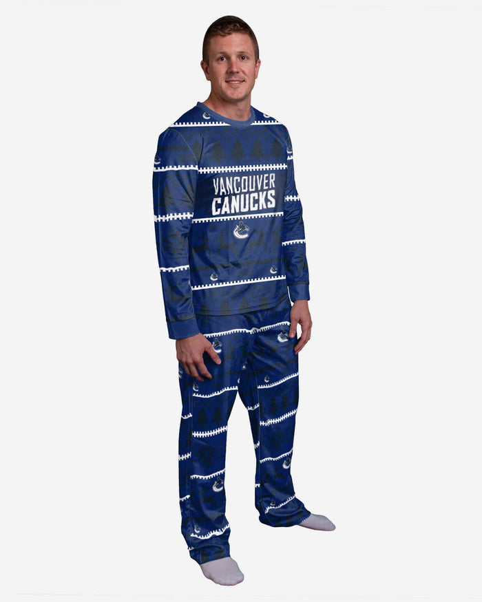 Vancouver Canucks Family Holiday Pajamas FOCO S - FOCO.com