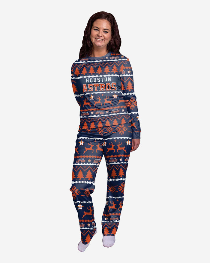 Houston Astros Womens Family Holiday Pajamas FOCO S - FOCO.com