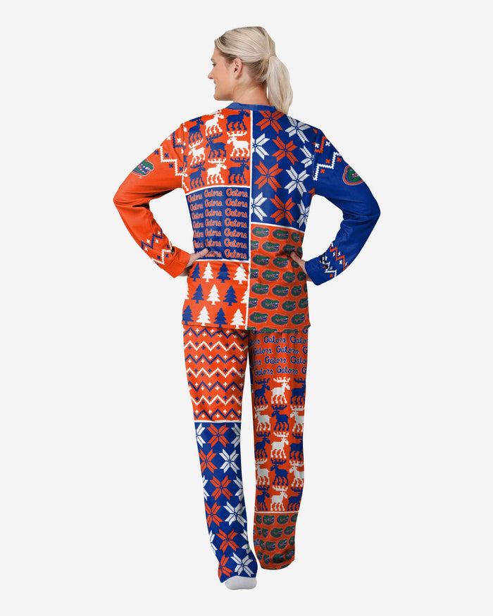 Florida Gators Womens Busy Block Family Holiday Pajamas FOCO - FOCO.com