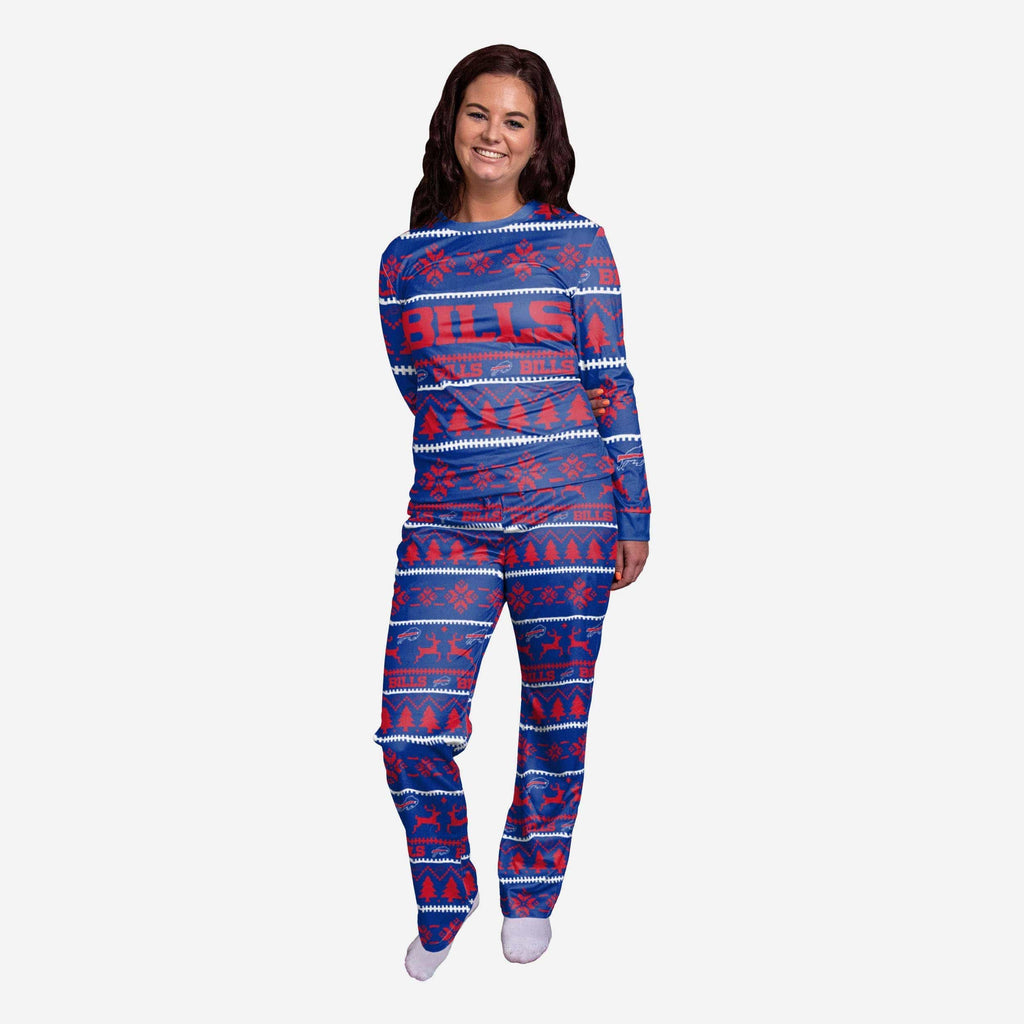 Buffalo Bills Womens Family Holiday Pajamas FOCO S - FOCO.com