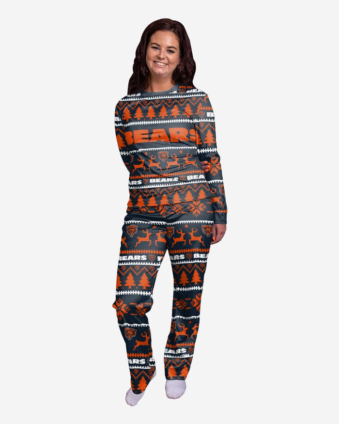 Chicago Bears Womens Family Holiday Pajamas FOCO S - FOCO.com