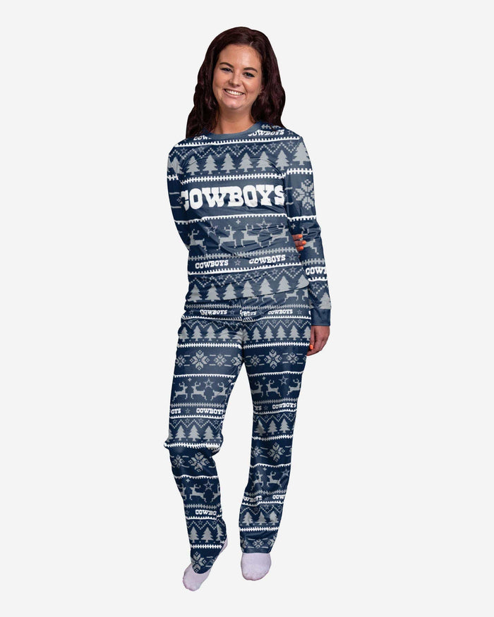 Dallas Cowboys Womens Family Holiday Pajamas FOCO S - FOCO.com