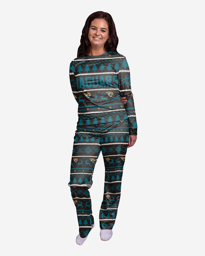 Jacksonville Jaguars Womens Family Holiday Pajamas FOCO S - FOCO.com