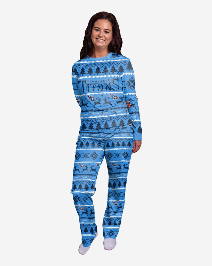 Tennessee Titans Womens Family Holiday Pajamas FOCO S - FOCO.com