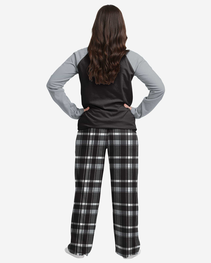 Las Vegas Raiders Womens Plaid Family Holiday Pajamas FOCO - FOCO.com