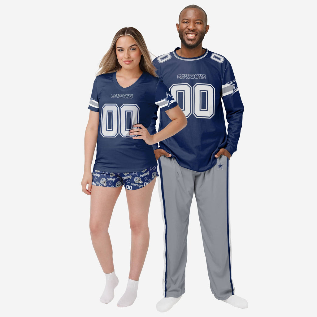 Dallas Cowboys Womens Gameday Ready Pajama Set FOCO