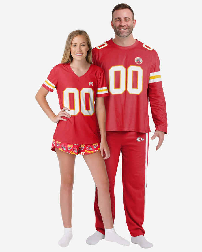 Kansas City Chiefs Womens Gameday Ready Pajama Set FOCO - FOCO.com