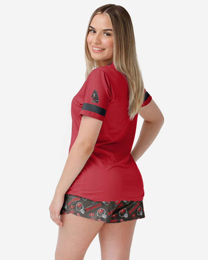 Tampa Bay Buccaneers Womens Gameday Ready Pajama Set FOCO - FOCO.com