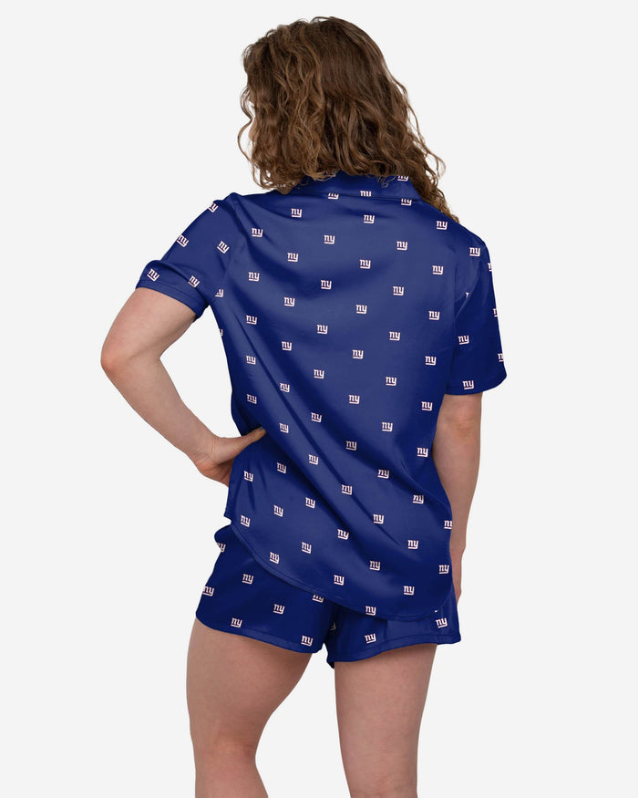 New York Giants Womens Team Dream Pajama Set FOCO - FOCO.com