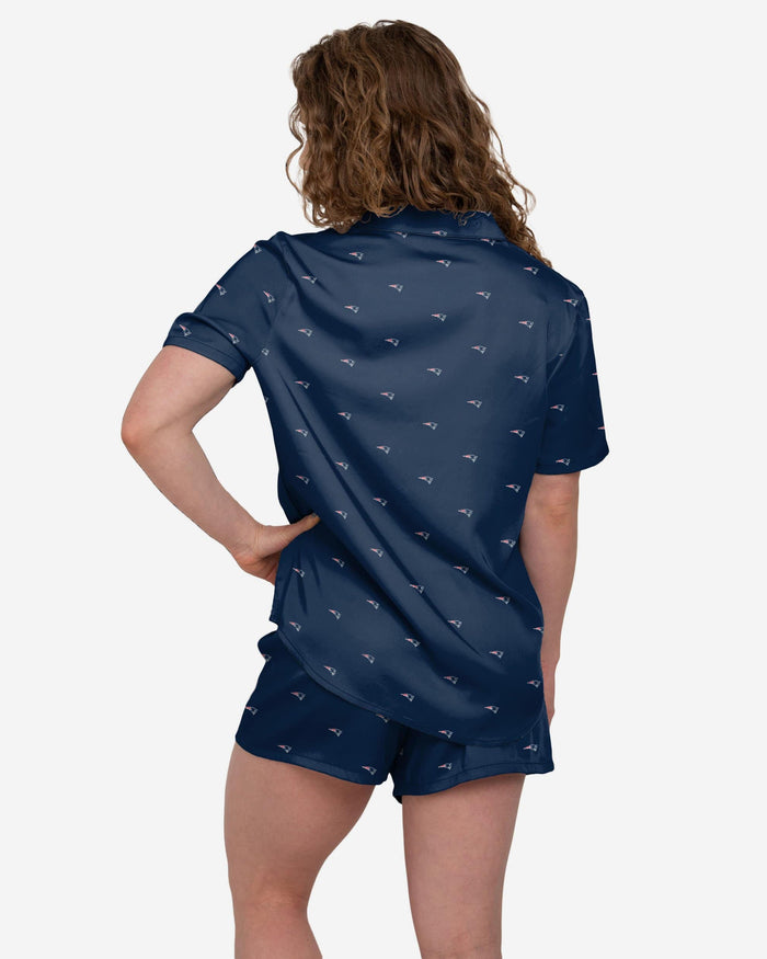 New England Patriots Womens Team Dream Pajama Set FOCO - FOCO.com