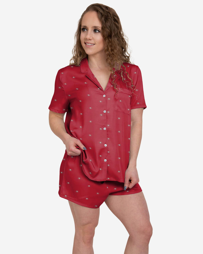 San Francisco 49ers Womens Team Dream Pajama Set FOCO S - FOCO.com