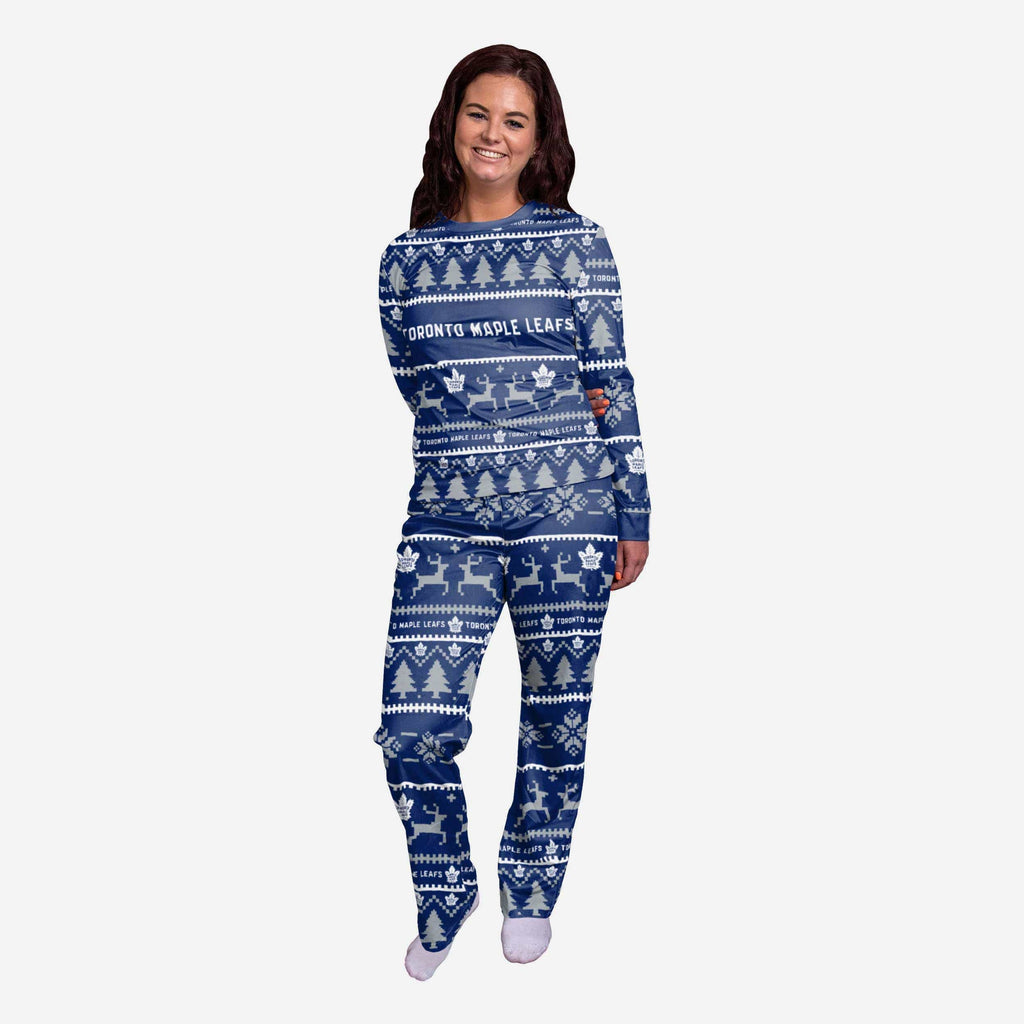 Toronto Maple Leafs Womens Family Holiday Pajamas FOCO S - FOCO.com