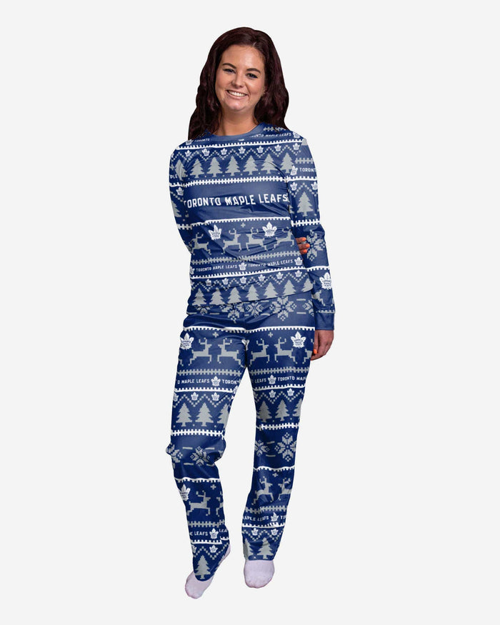 Toronto Maple Leafs Womens Family Holiday Pajamas FOCO S - FOCO.com