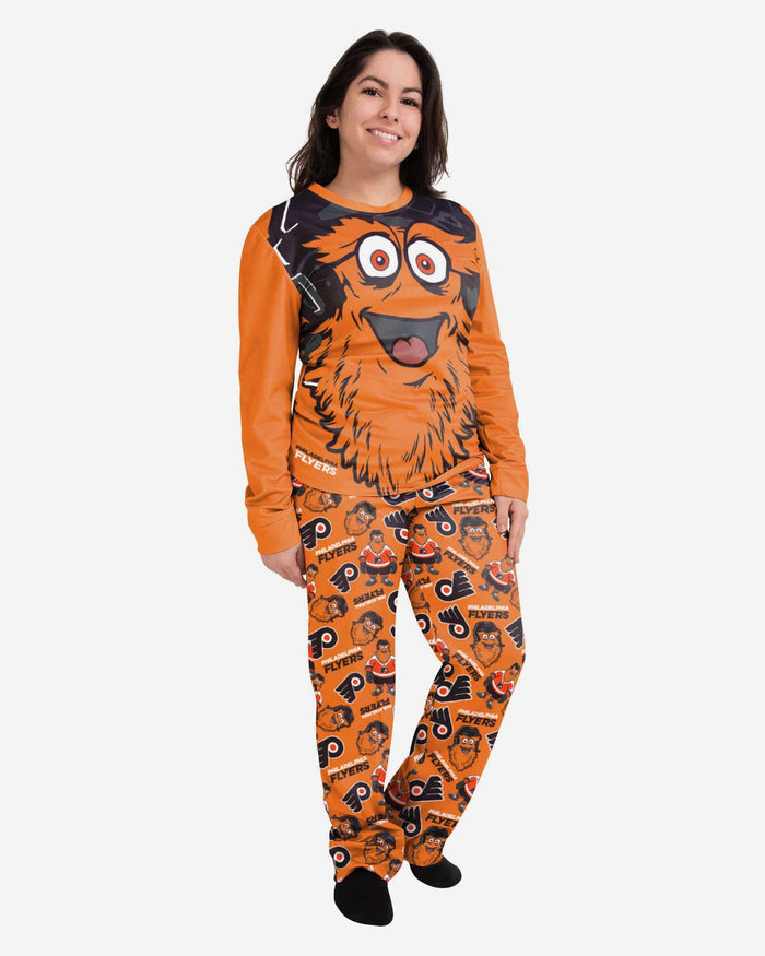 Gritty Philadelphia Flyers Womens Mascot Pajamas FOCO S - FOCO.com