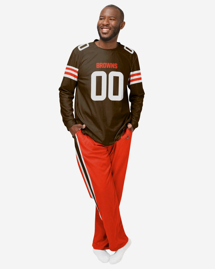 Cleveland Browns Gameday Ready Lounge Shirt FOCO - FOCO.com