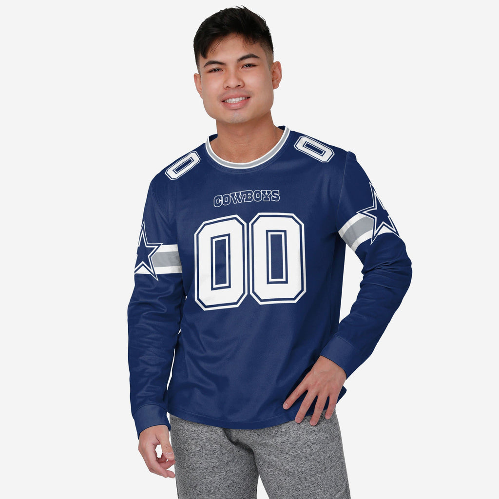 Dallas Cowboys Gameday Ready Lounge Shirt FOCO S - FOCO.com