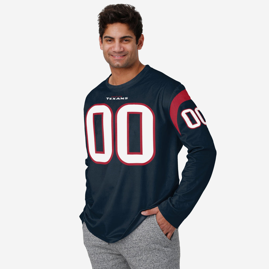 Houston Texans Gameday Ready Lounge Shirt FOCO S - FOCO.com