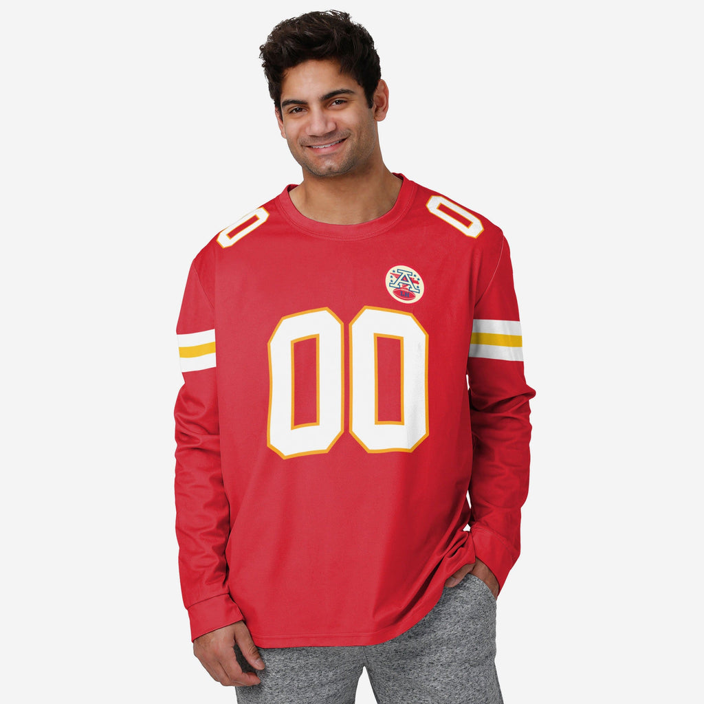 Kansas City Chiefs Gameday Ready Lounge Shirt FOCO S - FOCO.com