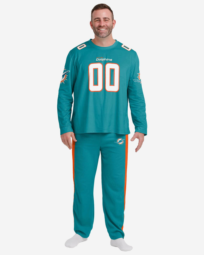 Miami Dolphins Gameday Ready Lounge Shirt FOCO - FOCO.com