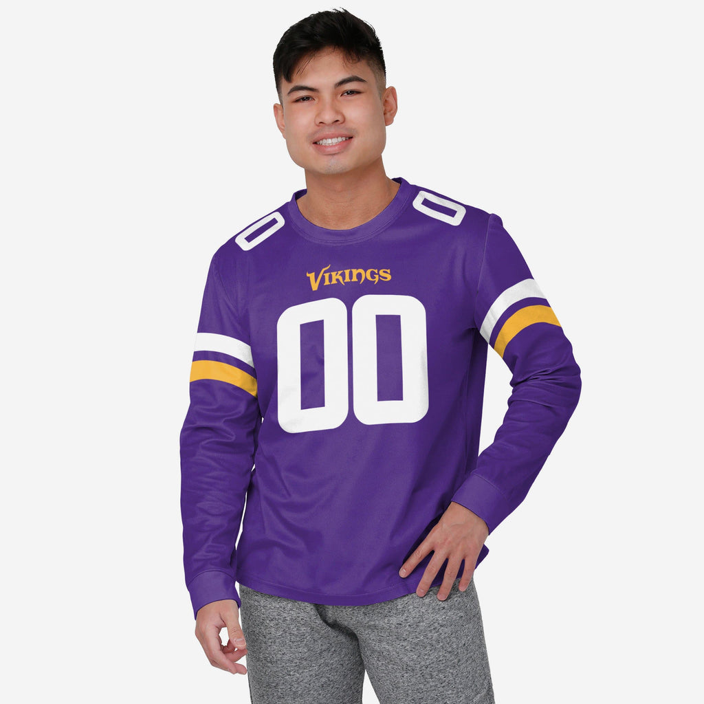 Minnesota Vikings Gameday Ready Lounge Shirt FOCO S - FOCO.com