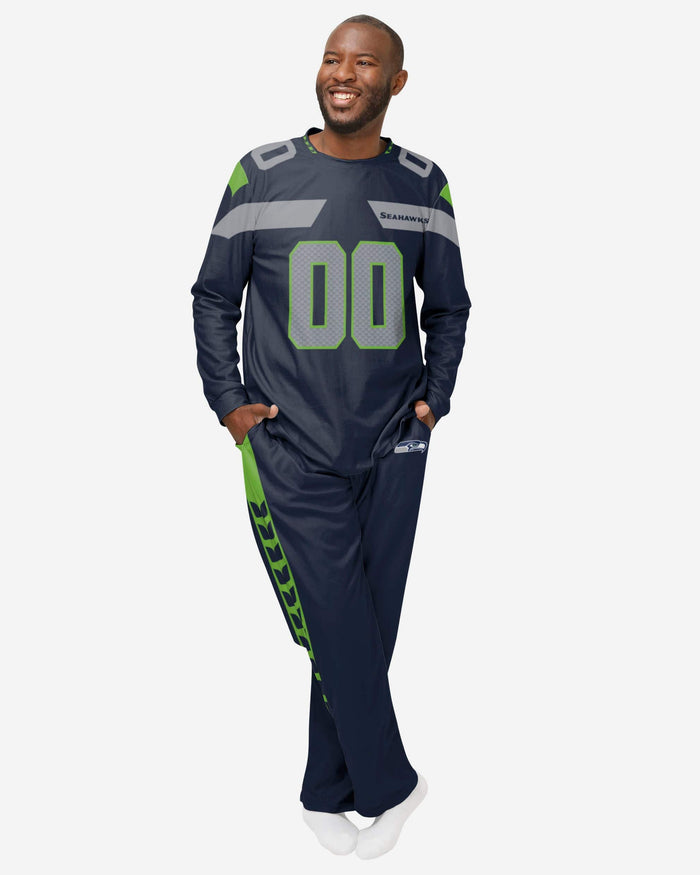 Seattle Seahawks Gameday Ready Lounge Shirt FOCO - FOCO.com